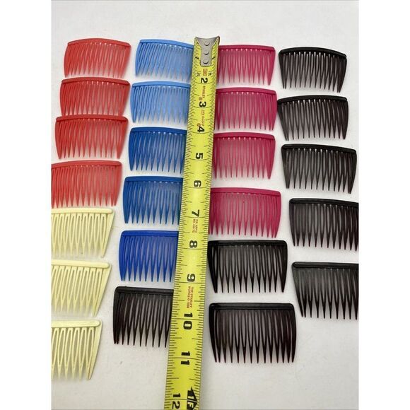 Vintage Goody Side Hair Comb Hair Accessories Mixed Lot of 24 USA